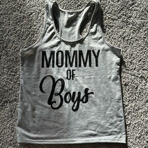 Mom of boys Tank top